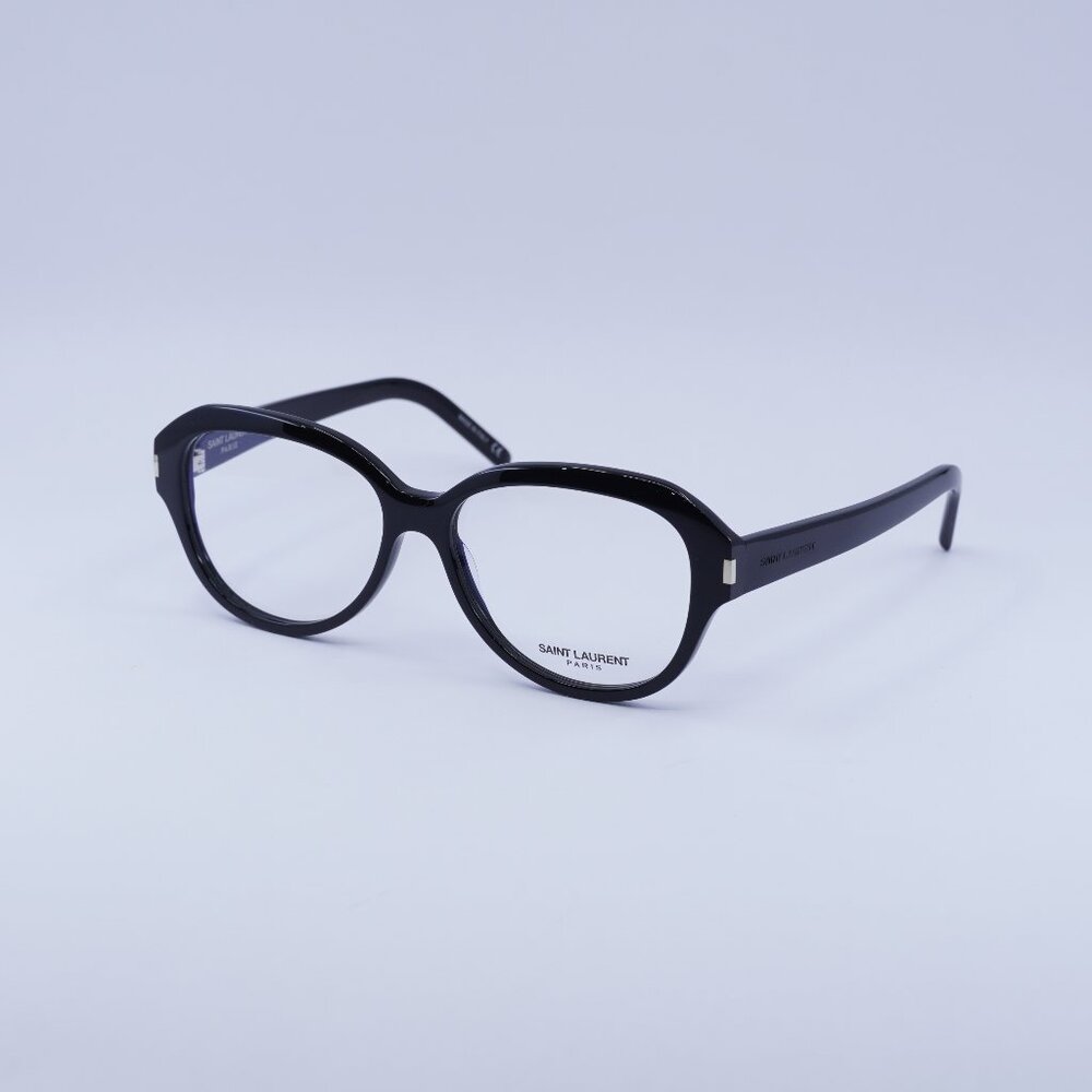 🕶️ New Saint Laurent SL411 001 Eyeglasses - Black Frame 57mm